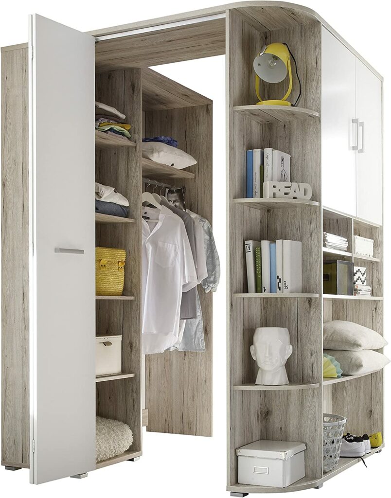 cabina armadi ad angolo