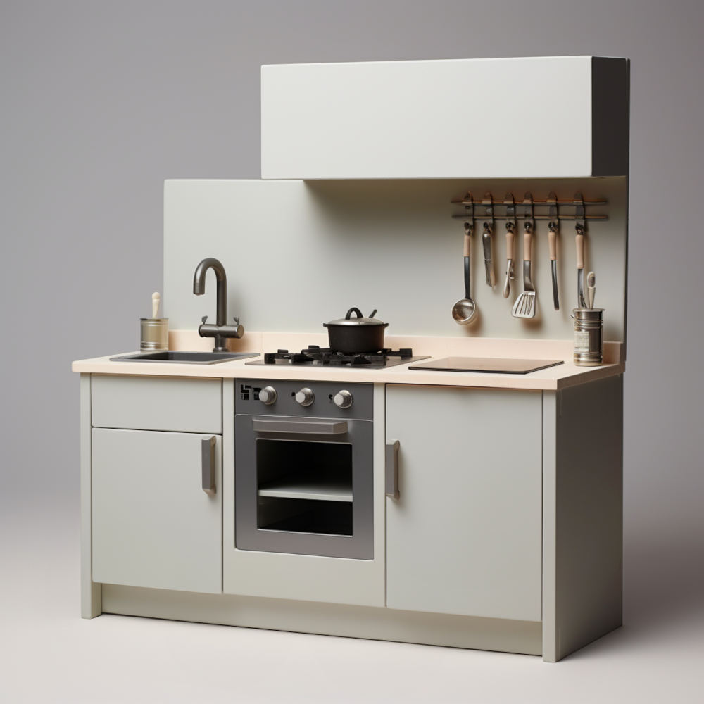 blocco cucina con elettrodomestici